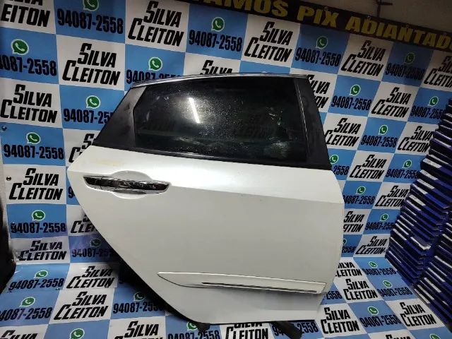 porta traseira direit honda civic 2017  2018 2019 2020 2021 completa cor branca - Foto 3