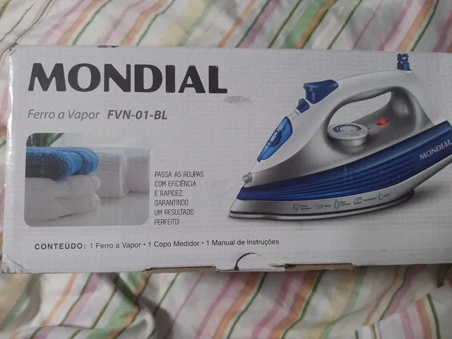 Ferro a Vapor Comfort Mondial 1200W Rose F-23 220V