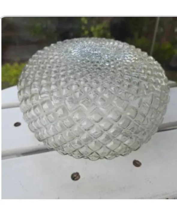 Cúpula para Luminiária Antiga Lustre Antigo ou Abajour 