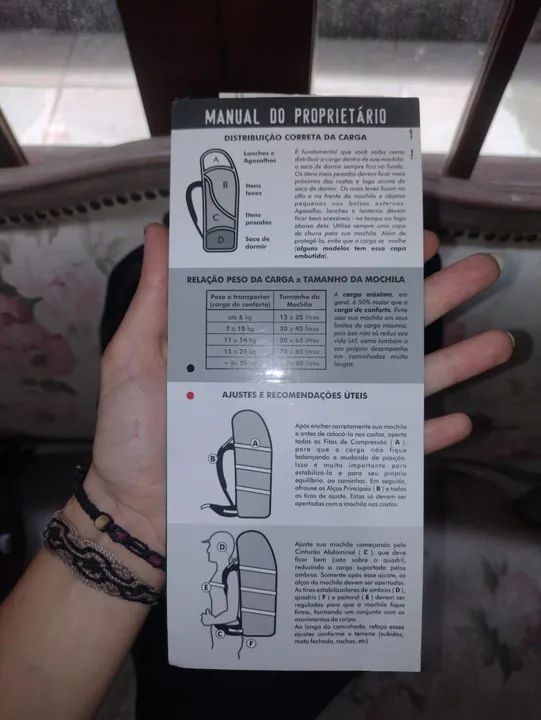 Mochila Trilhas & Rumos Crampom 50 Litros - Foto 2