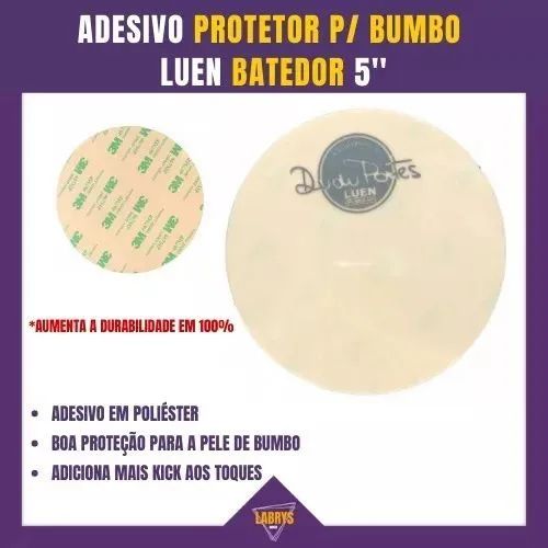 Patch/protetor de bumbo dudu portes  - Foto 3