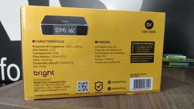 Carregador Sem Fio para Celular 4x1  Bright  - Foto 4