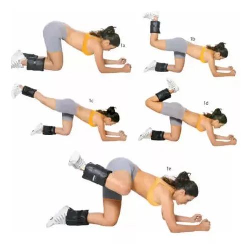 Kit Fisioterapia Caneleira 2kg + Par Halter 2kg + Colchonete - Foto 6