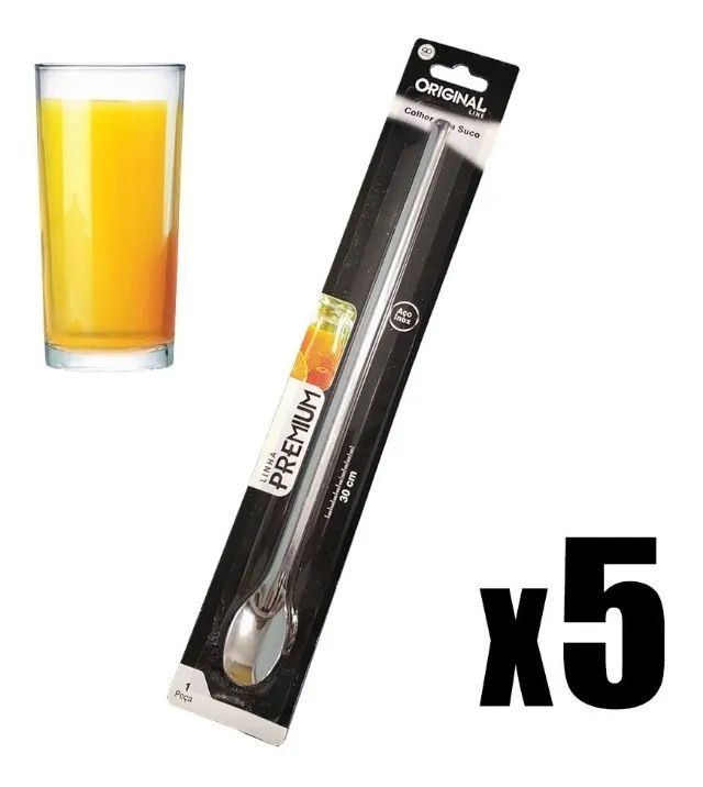 Colher De Suco De Inox Premium 20cm - Foto 3