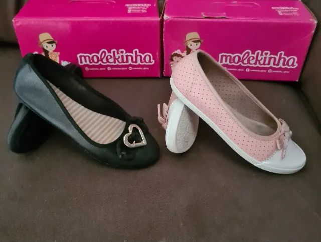 2 Sapatilhas Molequinha Tam 31 & 32 (originais / usadas) R$ 40,00 - Foto 4
