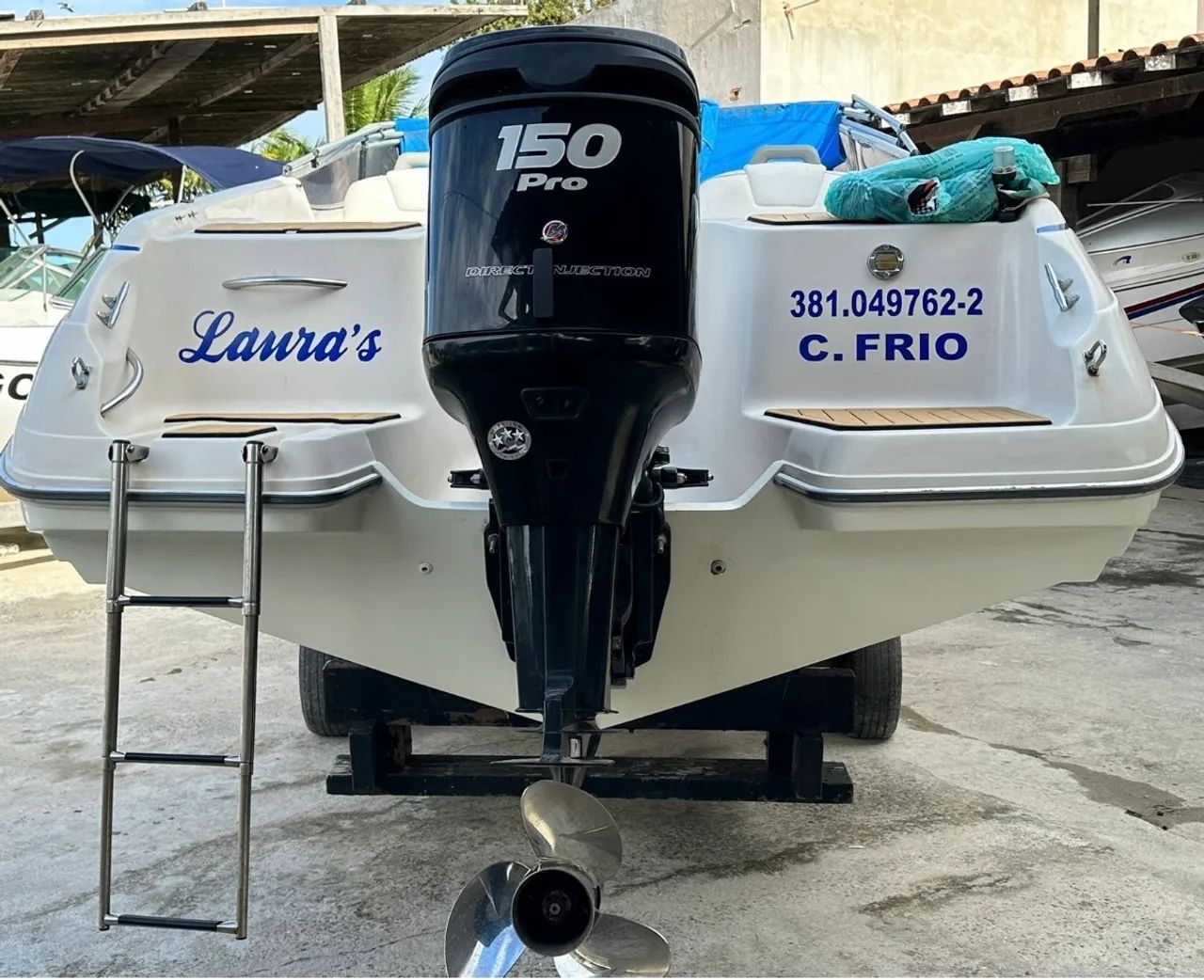 Lancha Runner 220 motor Mercury 150hp Optmax Pro - Foto 3