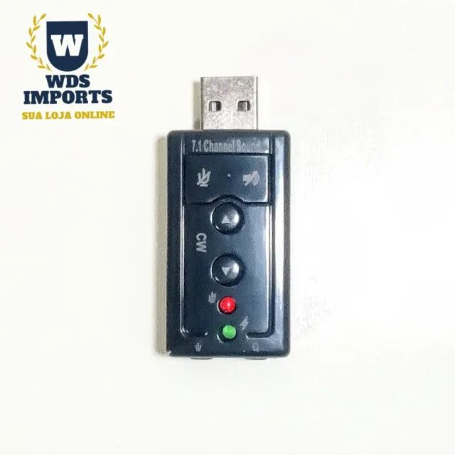 Adaptador placa de som Usb