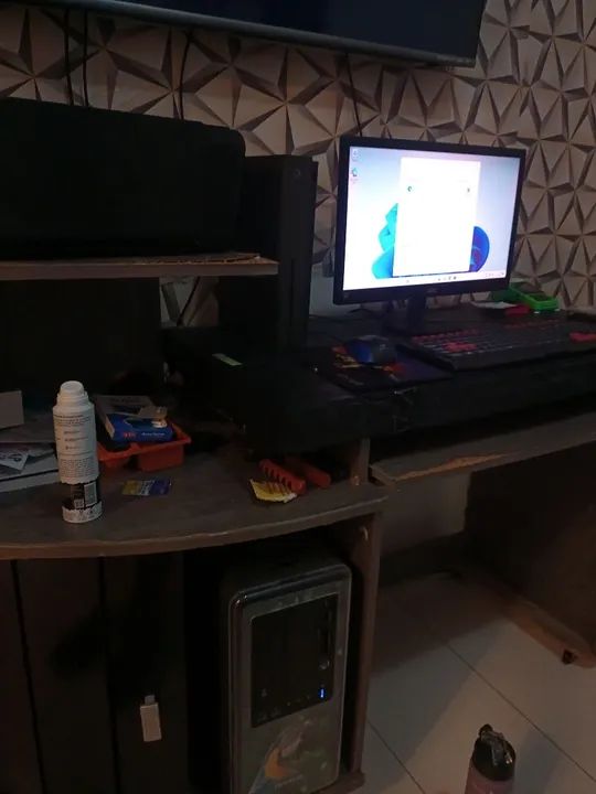 Computador Intel core i3 8 GB de memória com impressora HP