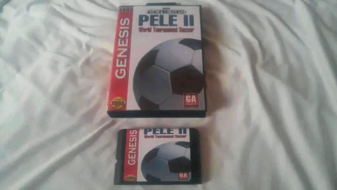 Jogo PELÉ 2 COM BOX de mega drive 