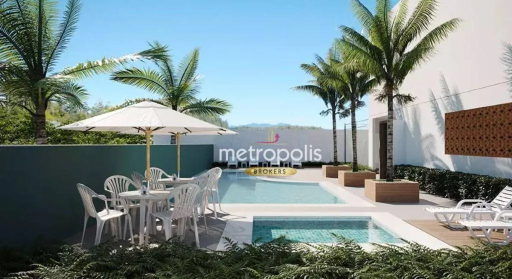 Apartamento à venda, 47 m² por R$ 334.000,00 - Vila Humaitá - Santo André/SP