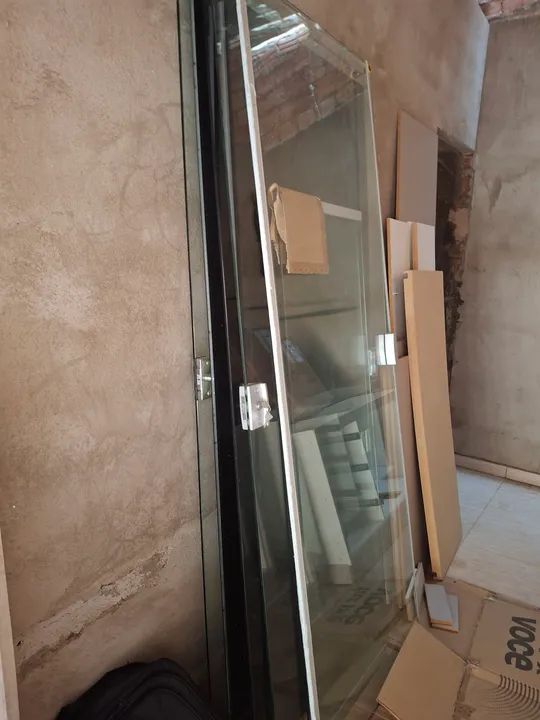 Porta blindex baixei