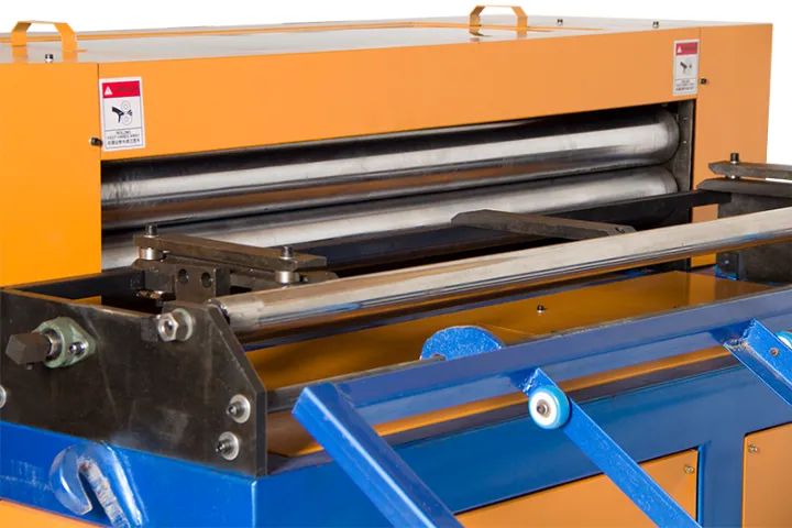 Máquina linha corte plano transversal planificadora Endireitadora fabricação dutos tdc  - Foto 5