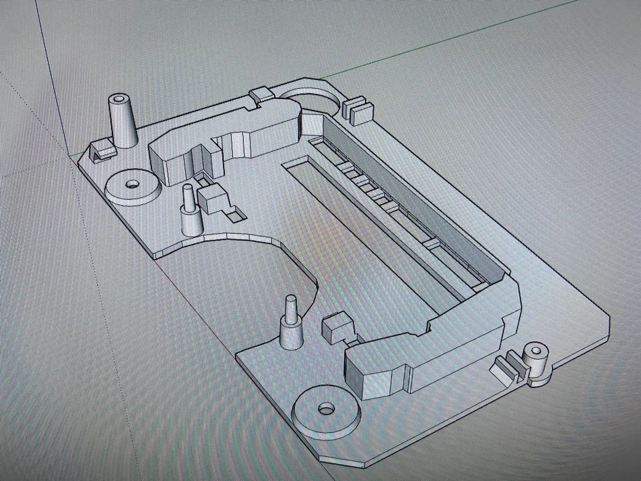 Suporte interno iMac 27 polegadas 2010, 2011, plástico Impressão 3D. - Foto 5