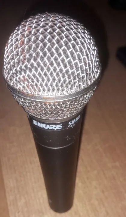 Microfone Shure SM58 - Original - Para vender rápido - Foto 2