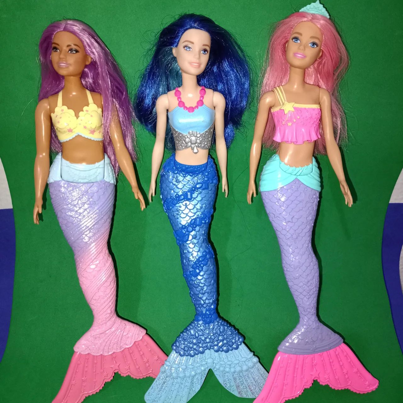 Lote de Barbie Sereia Dreamtopia Mattel