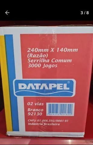 Formulario Continuo Razao 02 vias. 3.000 jogos. - Foto 2