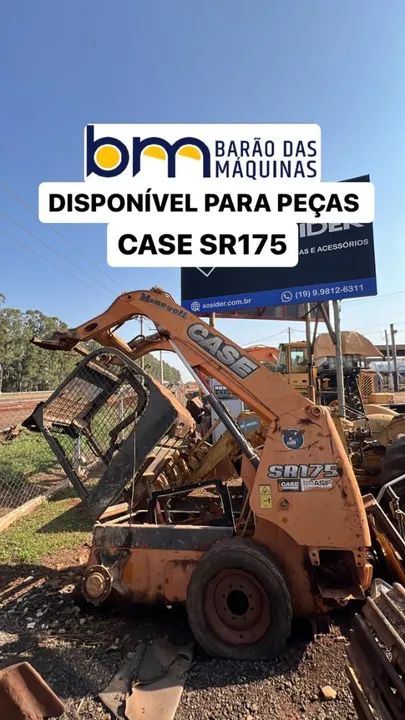 CASE SR175 PARA PEÇAS