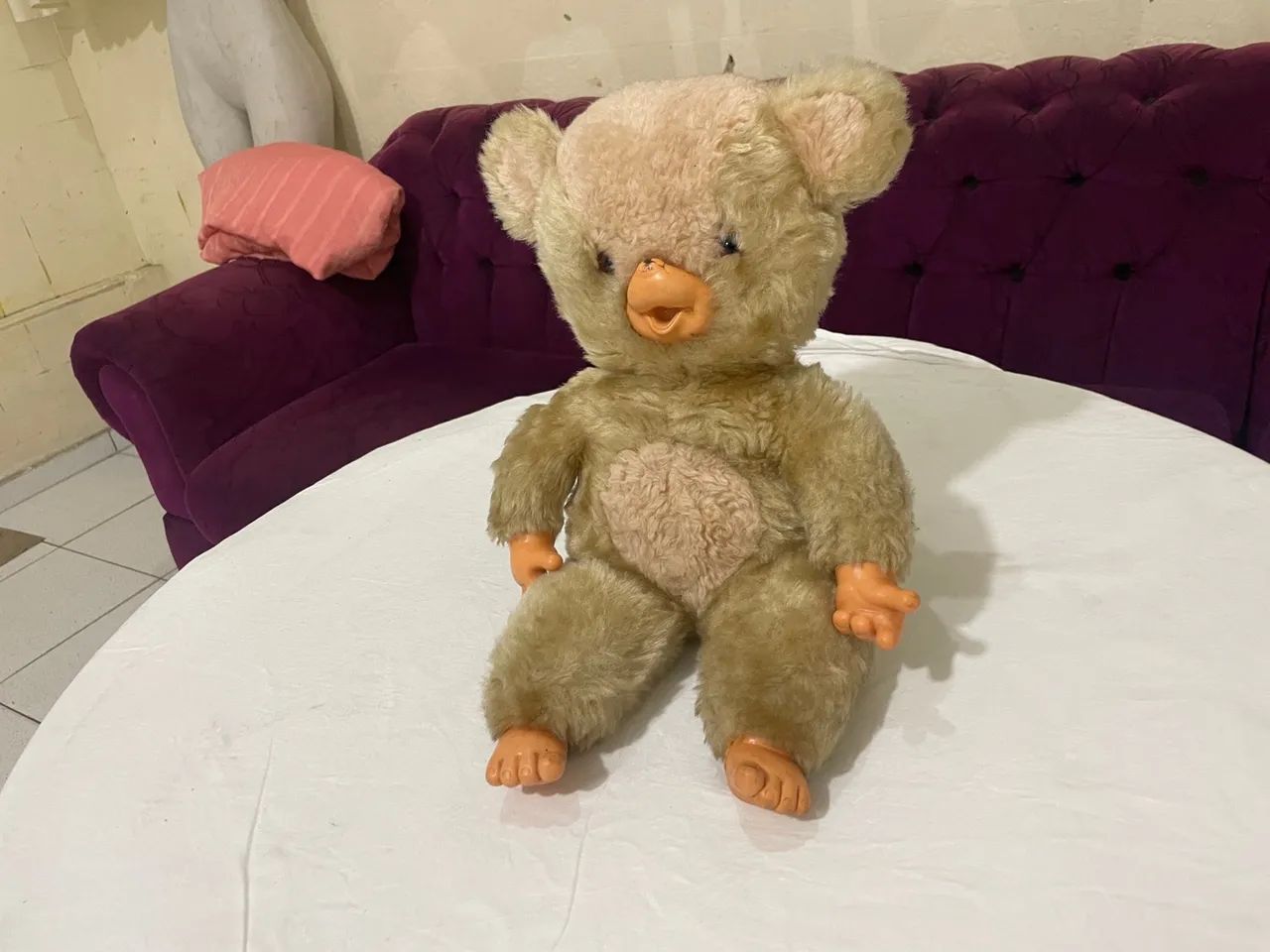 Brinquedo / Pelúcia Ursa Peposa Antiga  - Foto 4