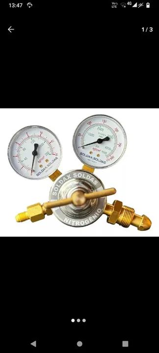 Regulador de pressão de nitrogênio 