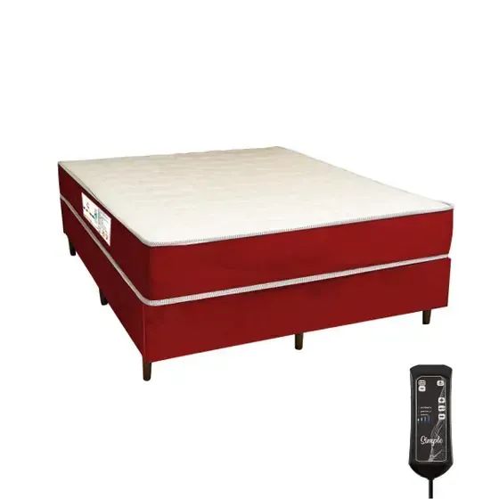 Cama Box  Magnético Massageador Casal ACOPLADO - Foto 5