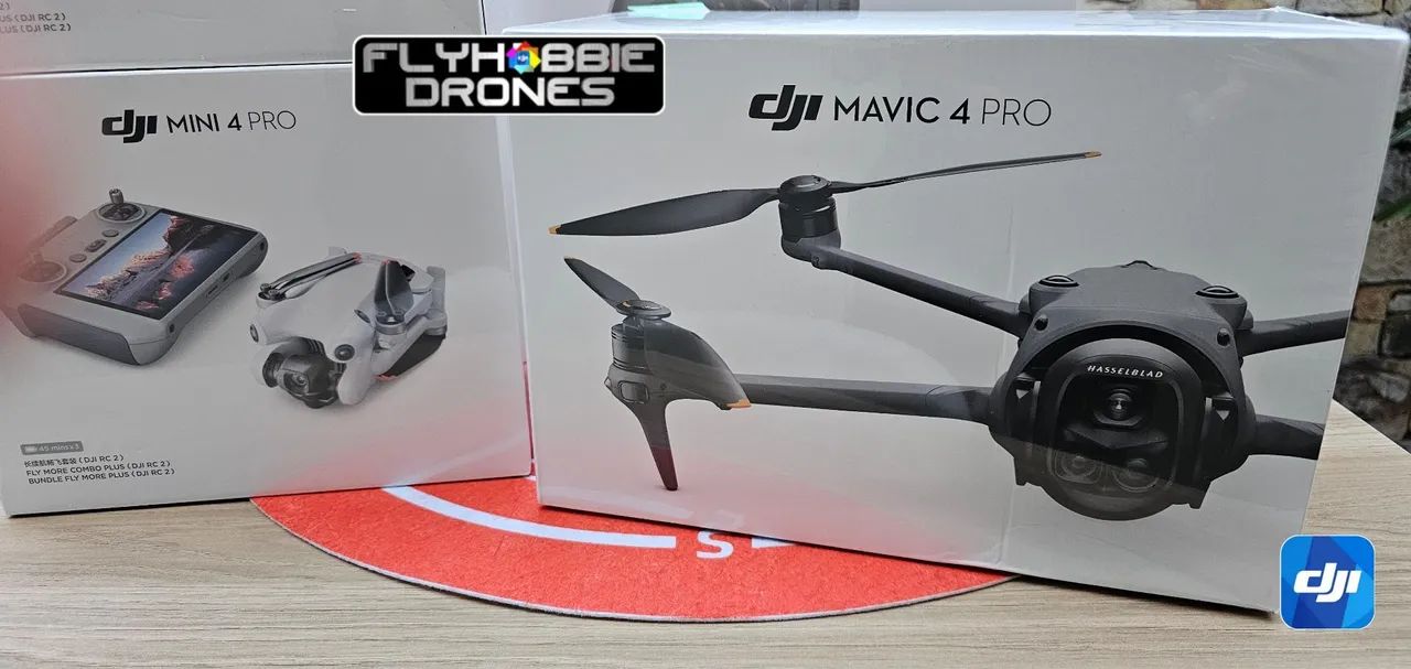Dji Mavic 4 pró + Rc-2 + ANATEL C/ 1 ano de garantia dji 