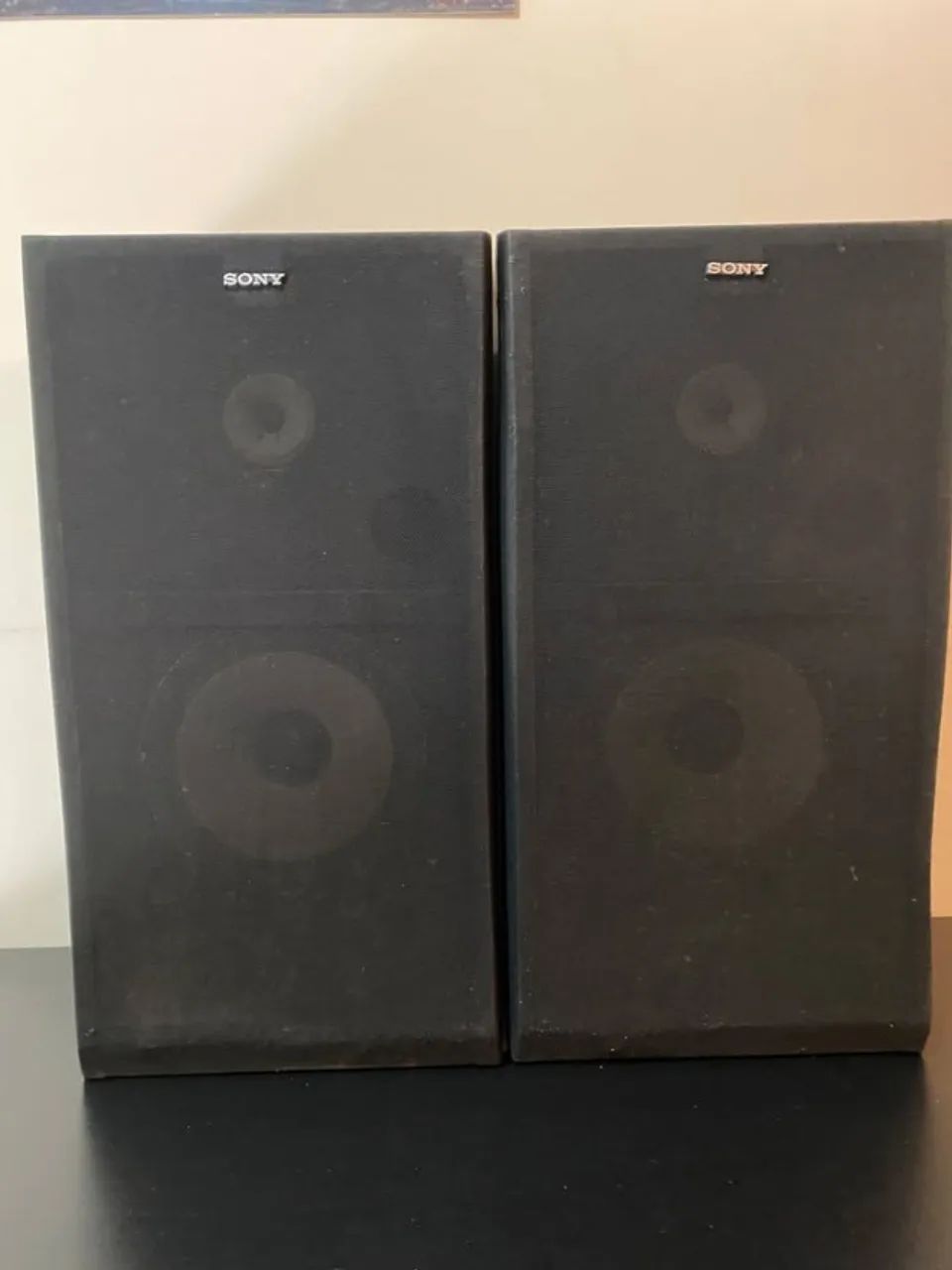 Caixas de Som Sony 6 Ohms | Par | Hi-Fi | Ótima Qualidade de Áudio