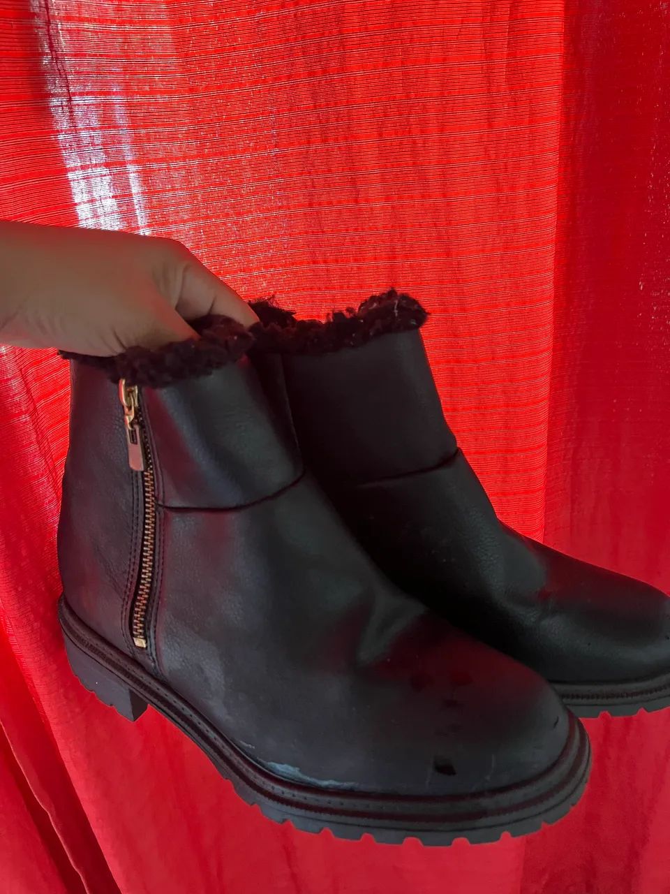 Black leather boot64520814896515120
