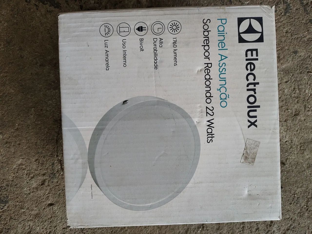 painel de led assunção 22w amarelo Eletrolux  - Foto 2