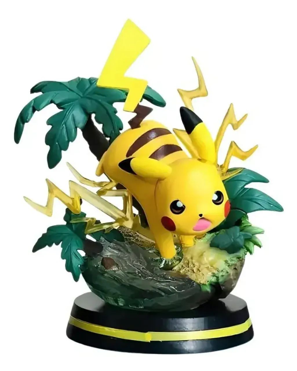 Boneco Pikachu Pokémon Amarelo Colecionável Infantil 13cm