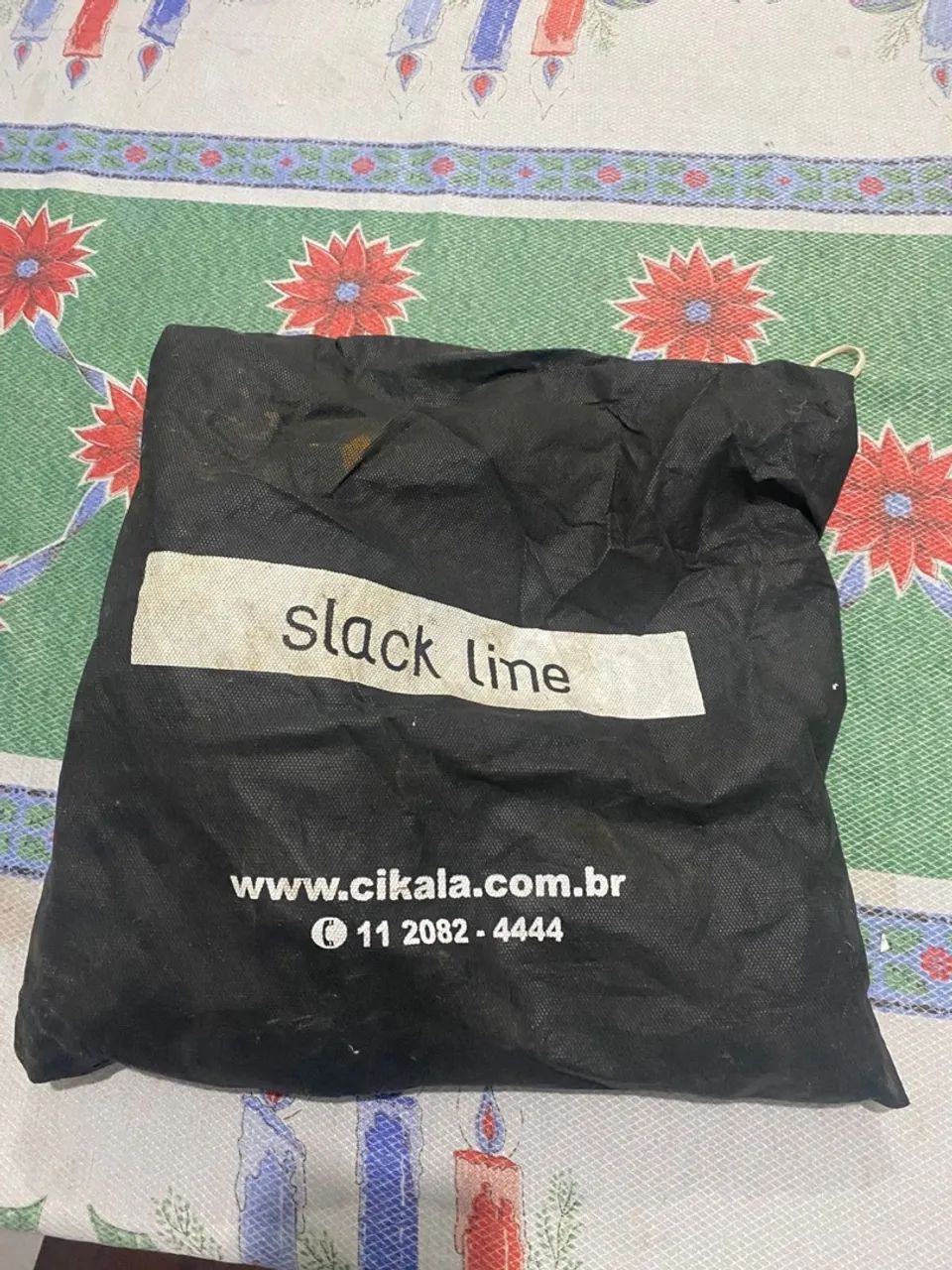 Slackline Azul Cinta 10mt Catraca + Alças + Bolsa - Foto 4