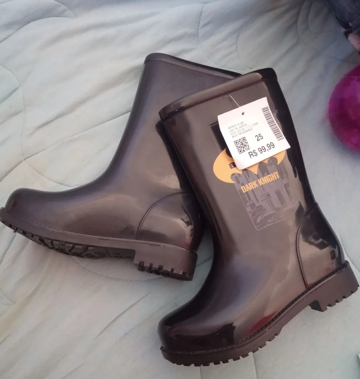 Bota Infantil Dark Knight - Tamanho 25