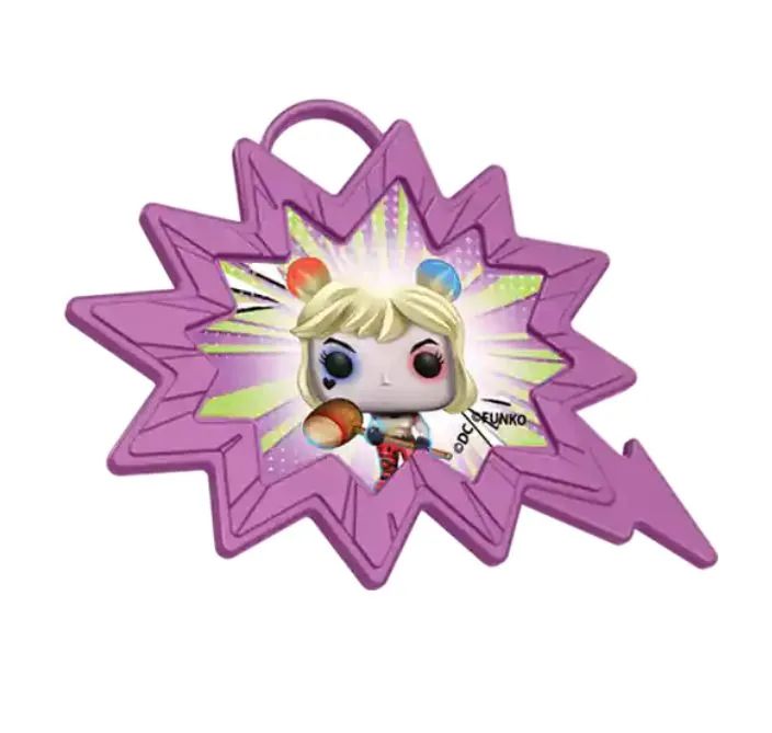 Chaveiro Arlequina - Kinder Joy