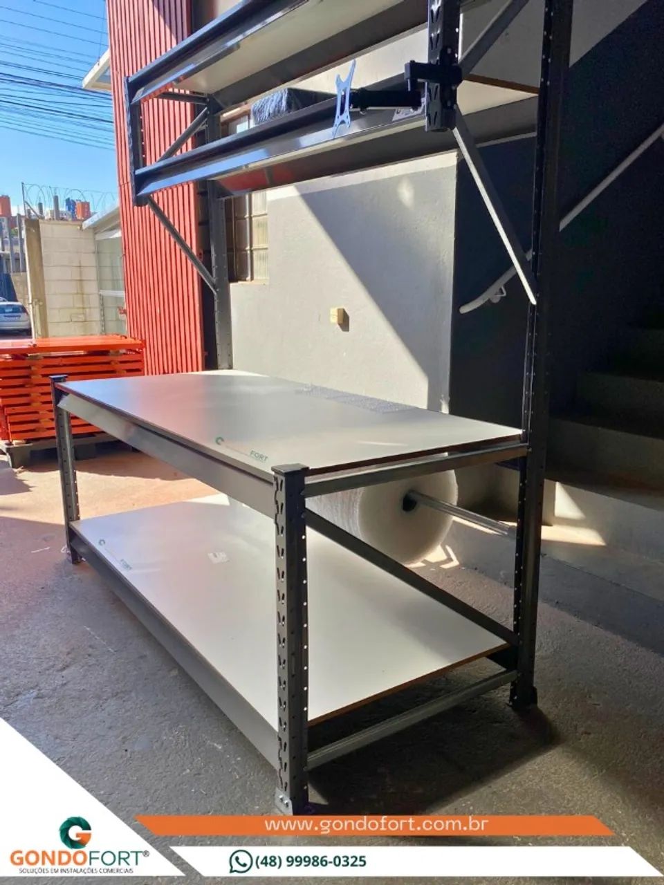 Bancada/Mesa para Expedição | Pronta para Uso!64313450171010120
