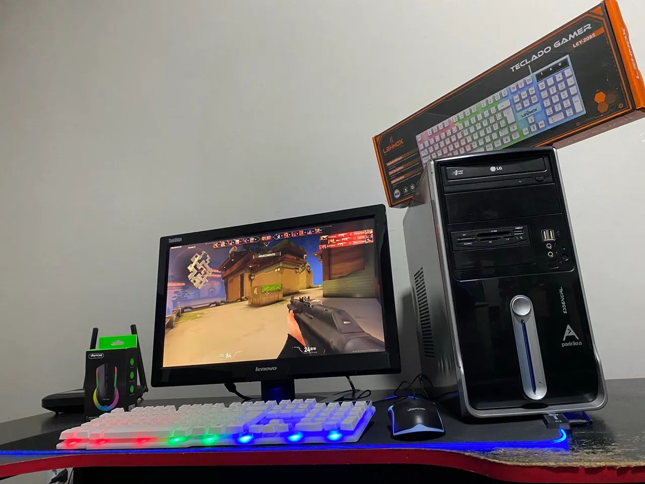 Pc Gamer Completo / i5-4570 / 16GB / SSD+HD 1TB / Monitor Led 20 - Foto 2