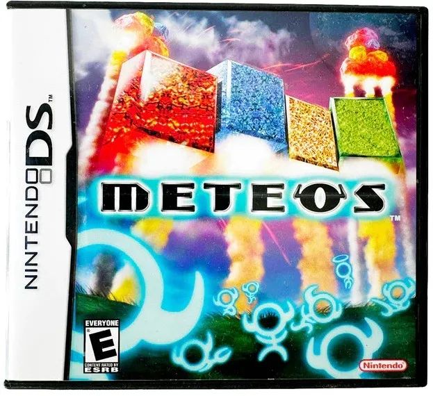 Jogo Meteos - Nintendo DS - Completo com caixa, capa, e manual - Original - Mídia Física