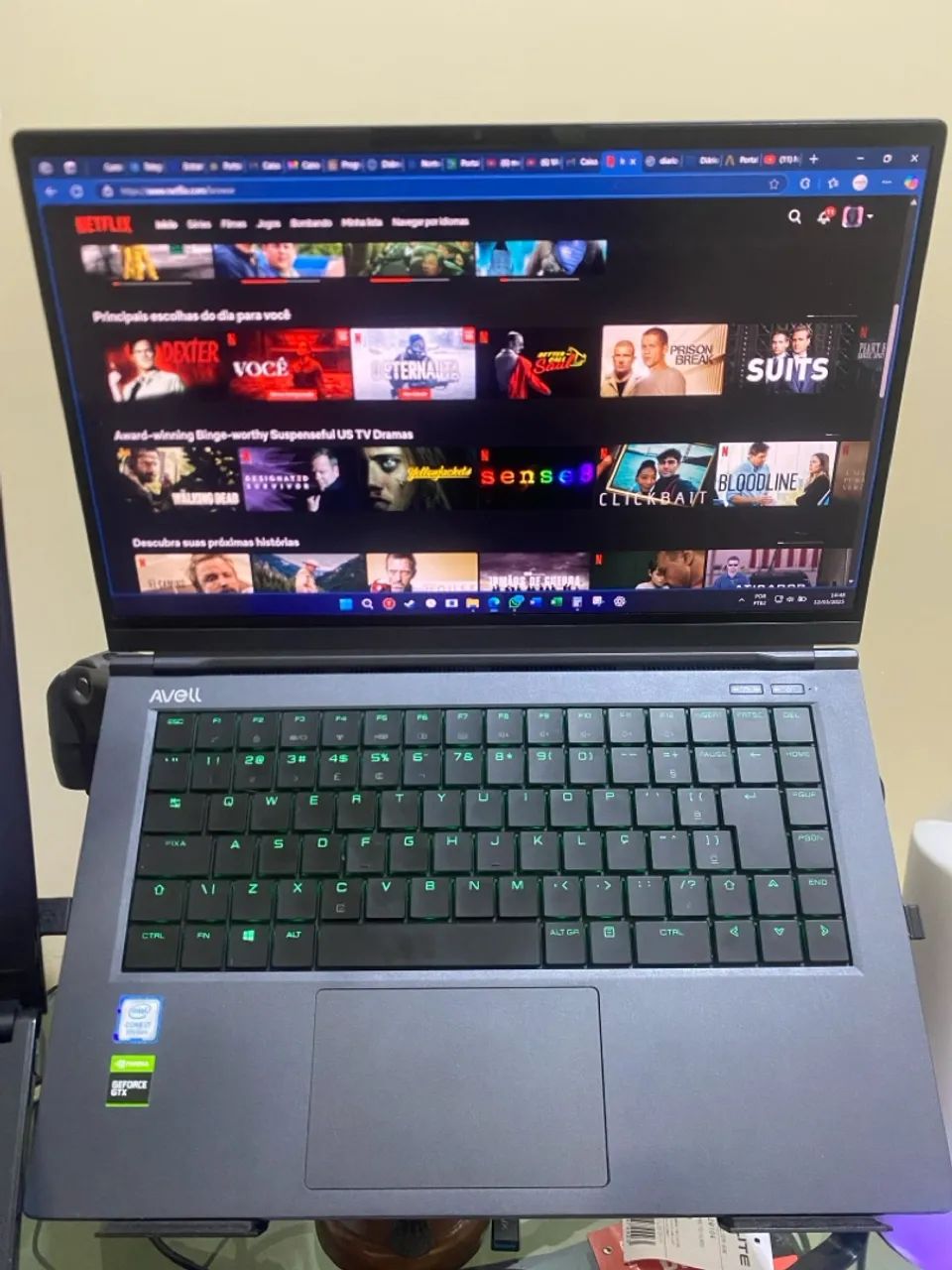 Notebook Avell A60 MUV - Edição Especial Throwback - Foto 4