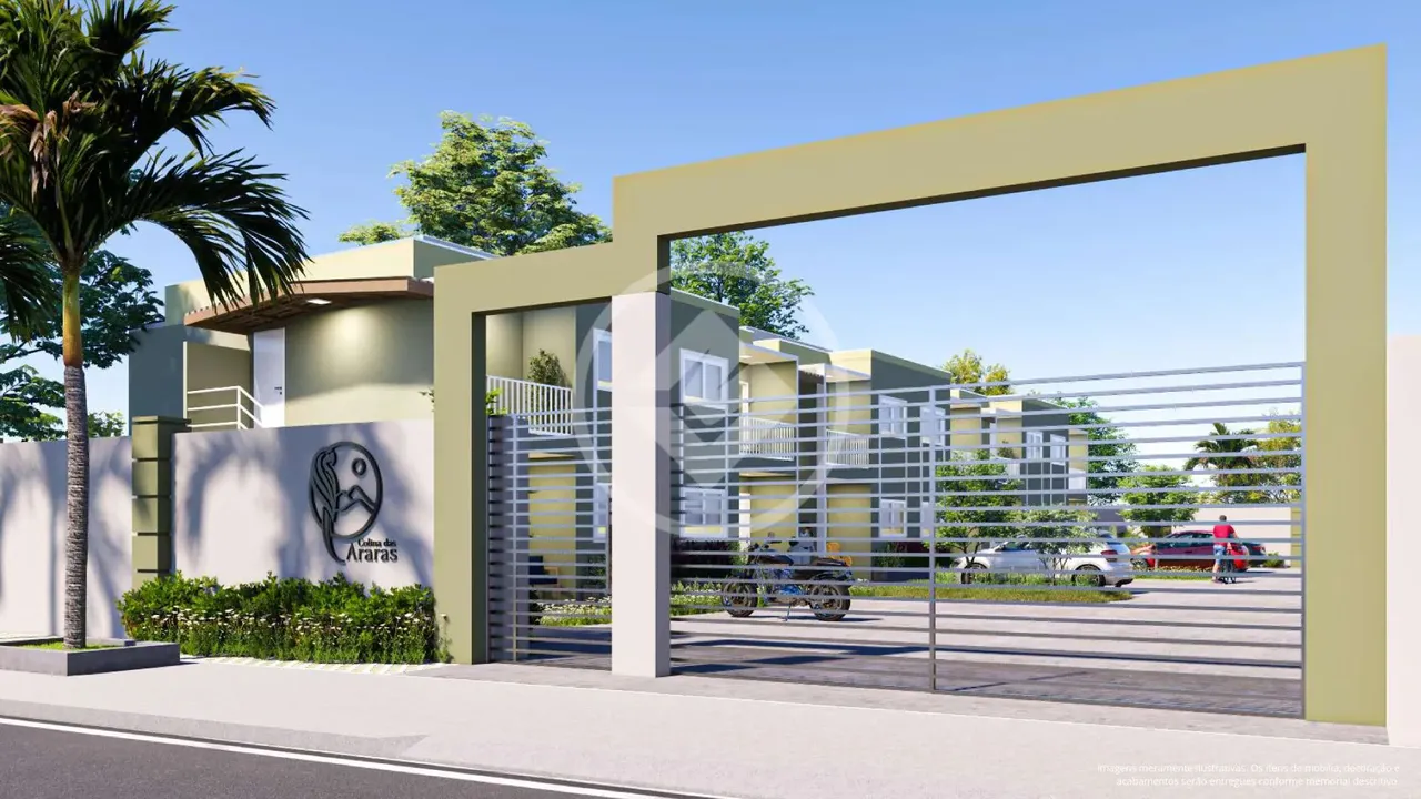 Residencial Colina das Araras - Studio Garden de 57,21 m² - 1 Suíte - Varanda - Coophema -