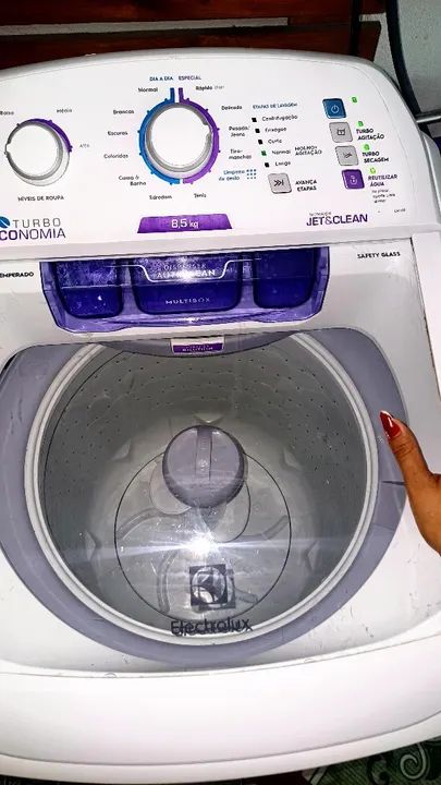 Máquina de Lavar Roupa Electrolux  Turbo Economia / totalmente perfeita  - Foto 5