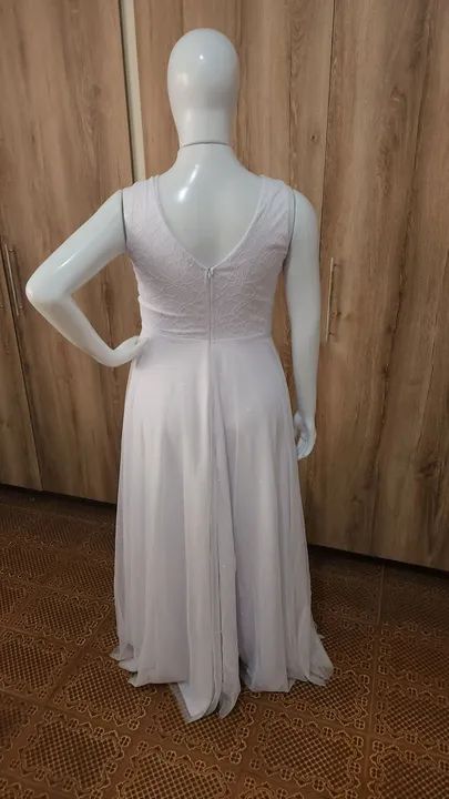 Vestido branco de noiva - Foto 4