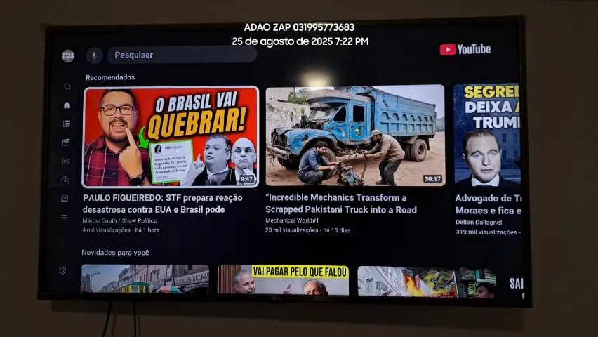 SMART TV LG MODELO 50UN8000PSD - Foto 5