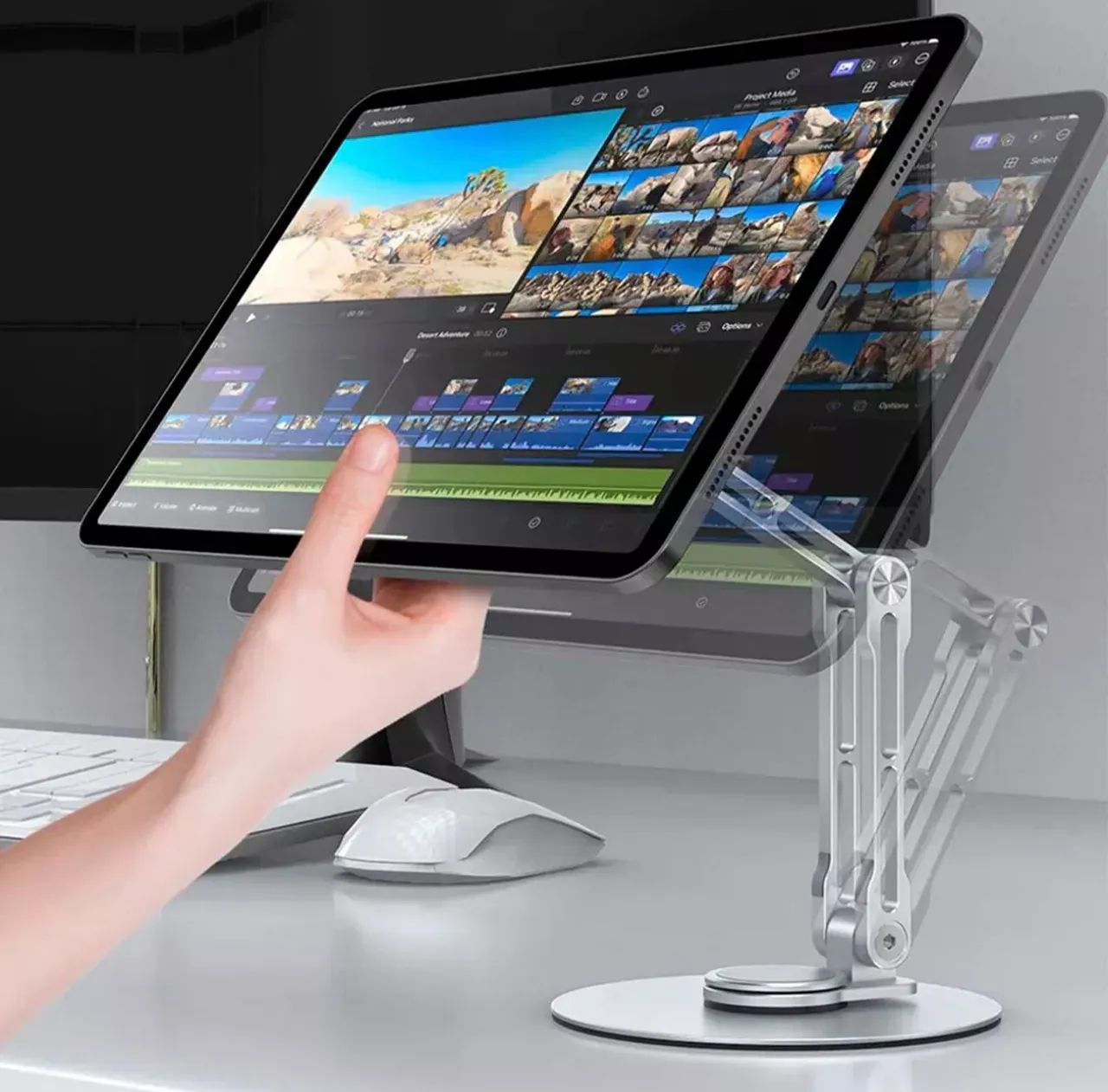 Suporte de tablet tab live Hrebos Premium - Foto 5