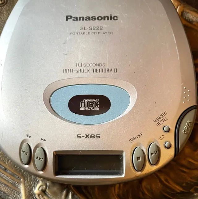 Portable CD Player SL-S222 funcionando perfeitamente Made In Japan - Foto 3