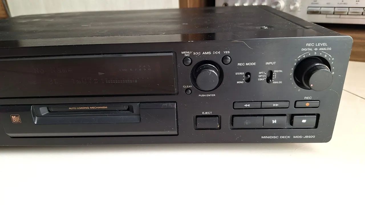 MD SONY, MINIDISC-MD DECK MDS-JB920 - Aparelhos de Som - Jardim