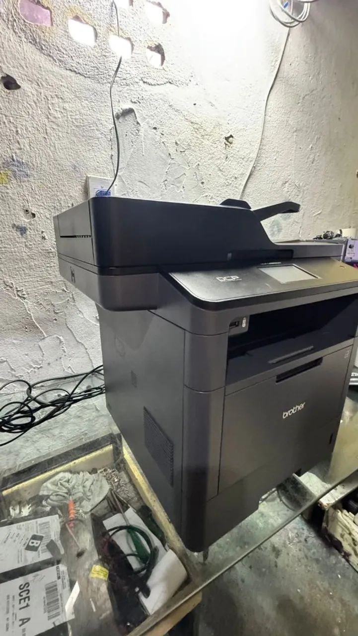 Impressora laser monocromática Brother DCP 5602dn dúplex automático revisada com garantia  - Foto 4