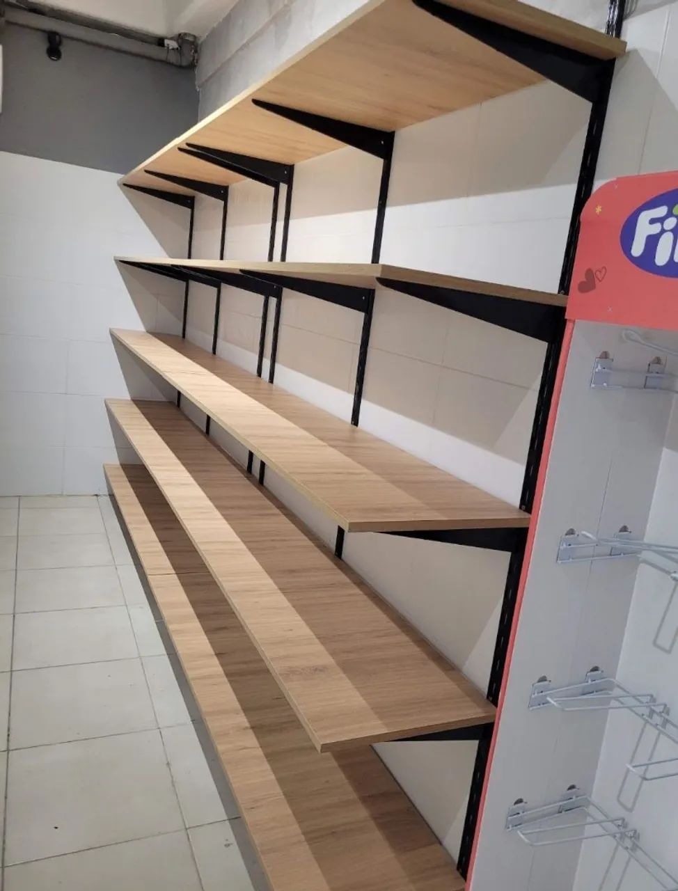 Prateleiras de MDF com suporte . - Foto 2