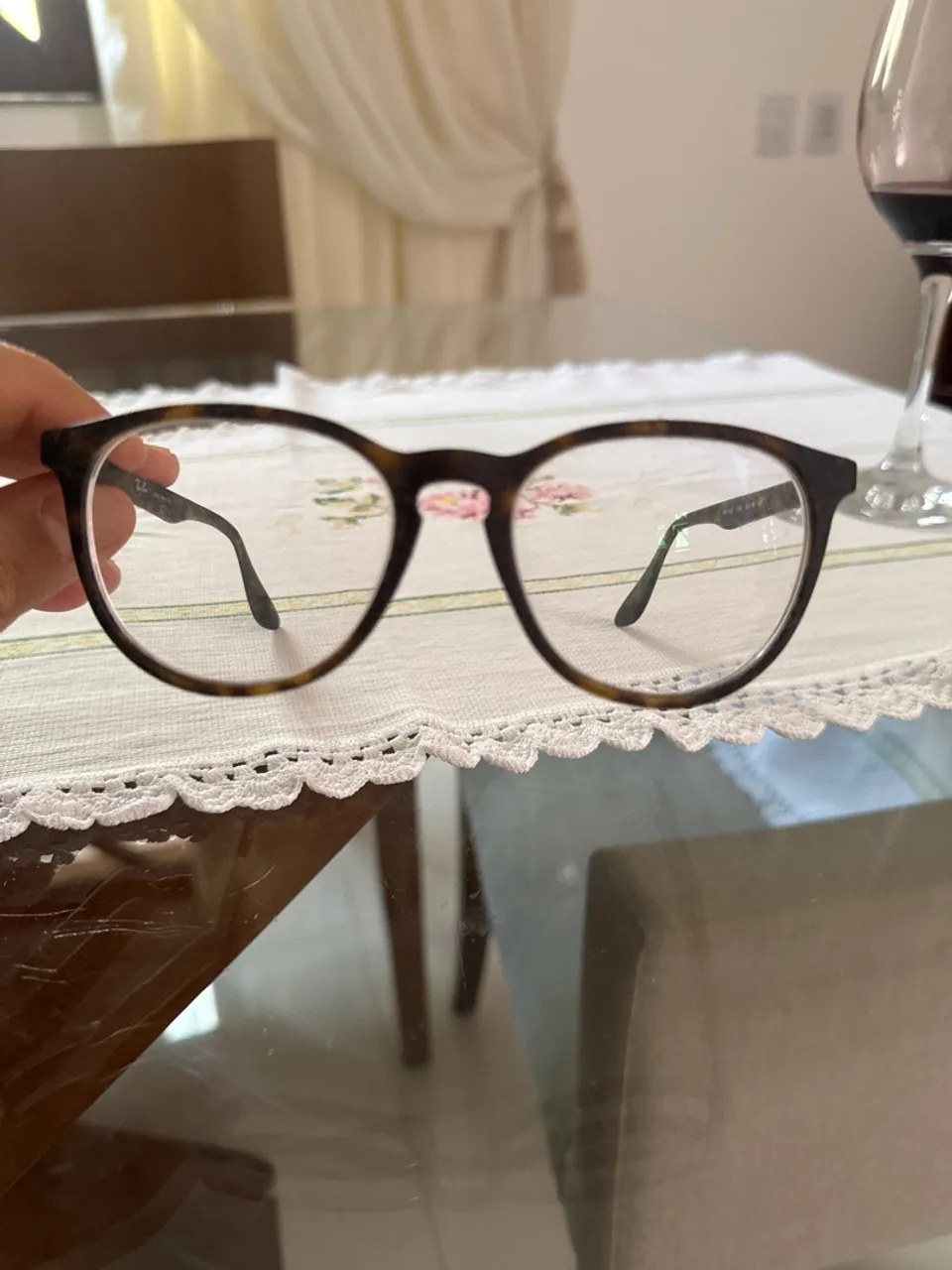 Armação Unissex Redondo Ray-ban Erika Rb7046 - Acetato