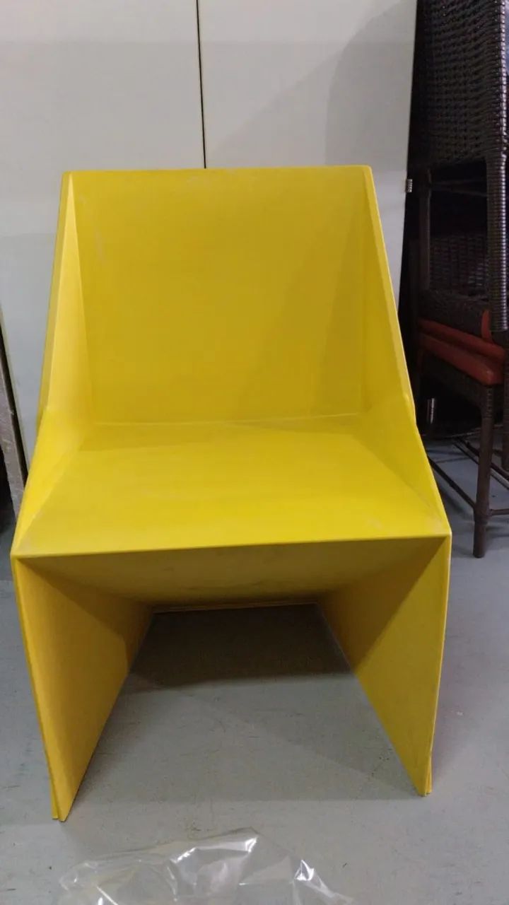Cadeira de Escritório Origami - Amarela