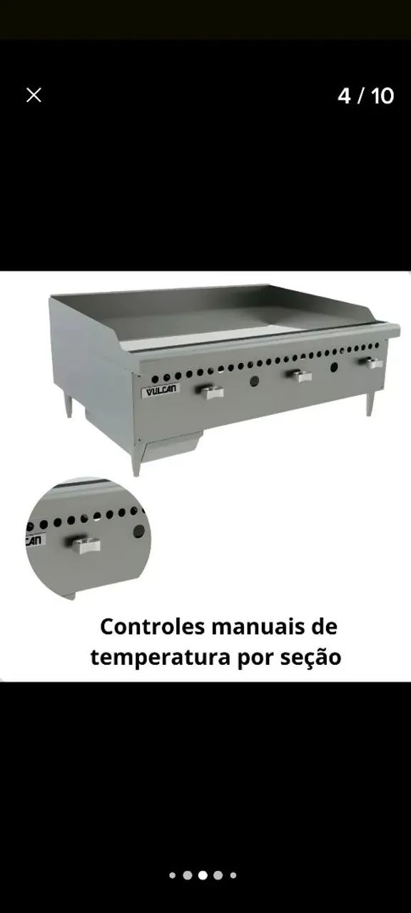 Chapa Hambúrgueria Vulcan - Foto 4