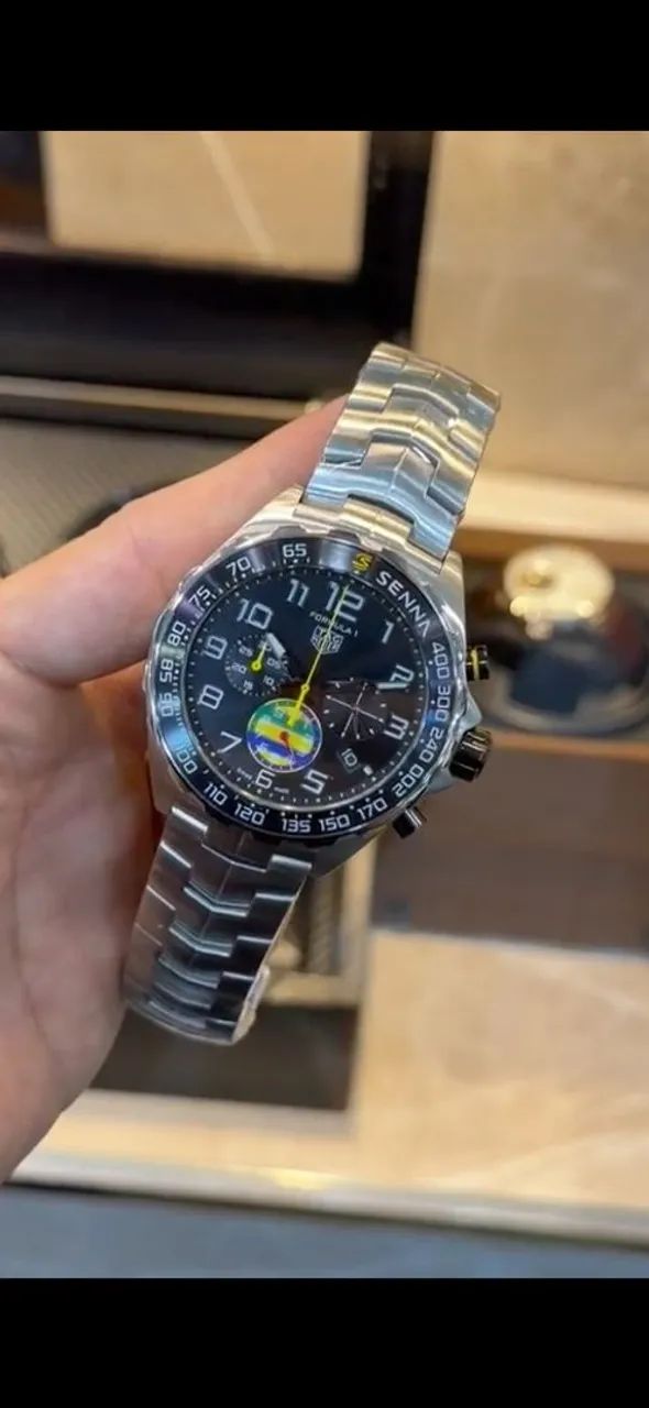 Relógio Tag Heuer Edição Especial Ayrton Senna lançamento