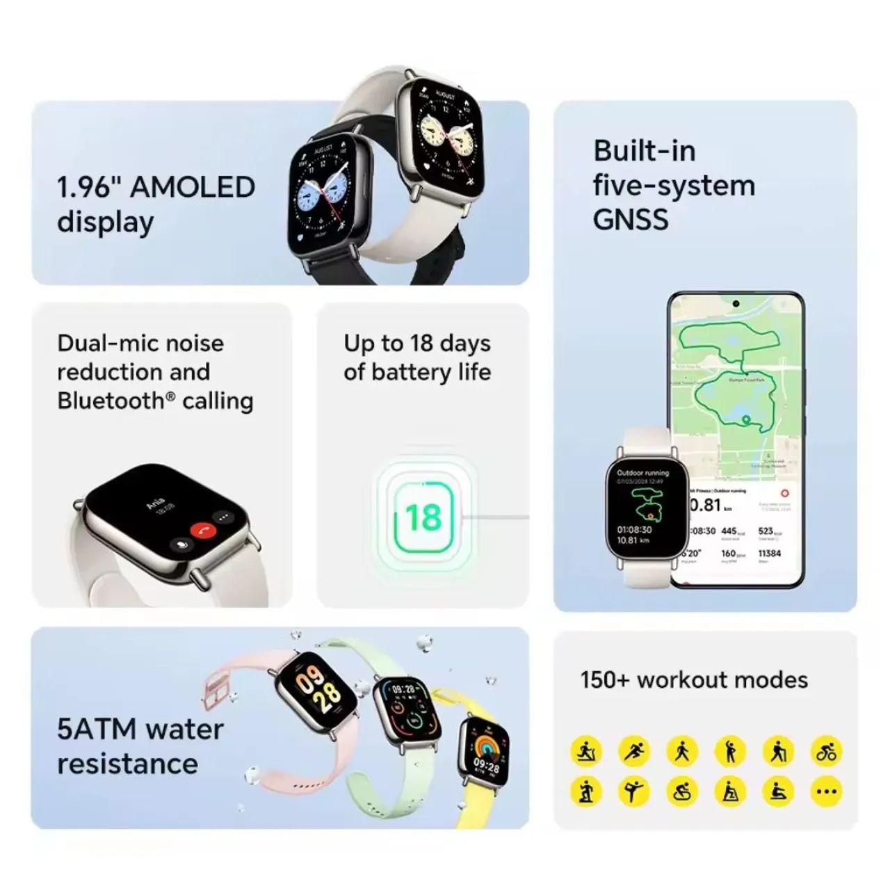 Redmi Watch 5 Lite COM GPS integrado  - Foto 3